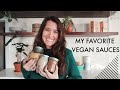 the best vegan sauces | cheese sauce + creamy salad dressing