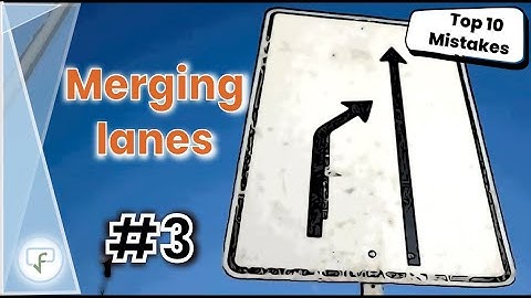 Merging Lanes| Episode 3 | Top10 German Driving Test Mistakes