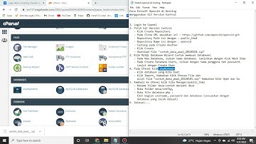 install opensid di hosting