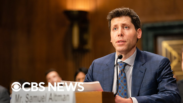 OpenAI CEO Sam Altman testifies at Senate artificial intelligence hearing | full video - 天天要闻