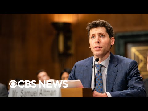 OpenAI CEO Sam Altman testifies at Senate artificial intelligence hearing | full video