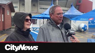 People around the world visiting the Calgary Stampede