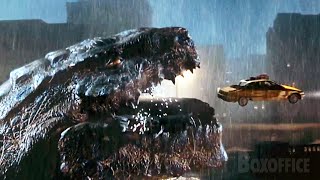 They must escape Godzilla's mouth  4K