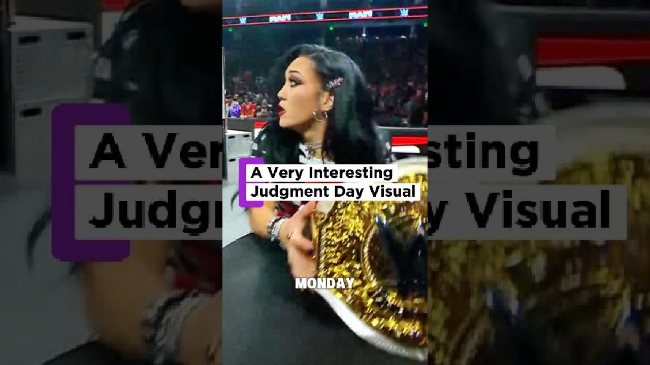 WWE Raw: Roxanne Perez Just Got Dominik Mysterio's Judgment Day Story?  #dominikmysterio #wweraw