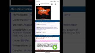 How to download The Kashmir files full movie | free download The Kashmir files full movie  2021 | screenshot 3