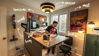 Famous Home Office Makeover & Desk Setup for Corporate Work Net Worth