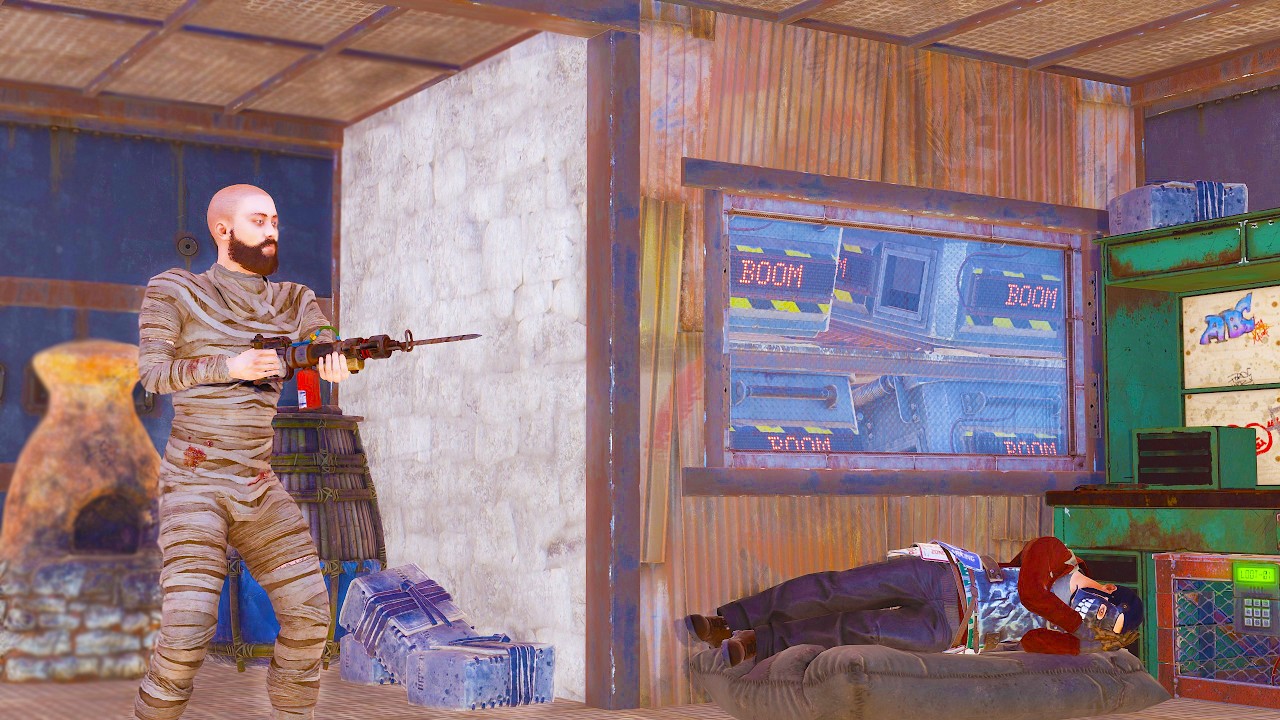 i eco raided a cheaters main loot...