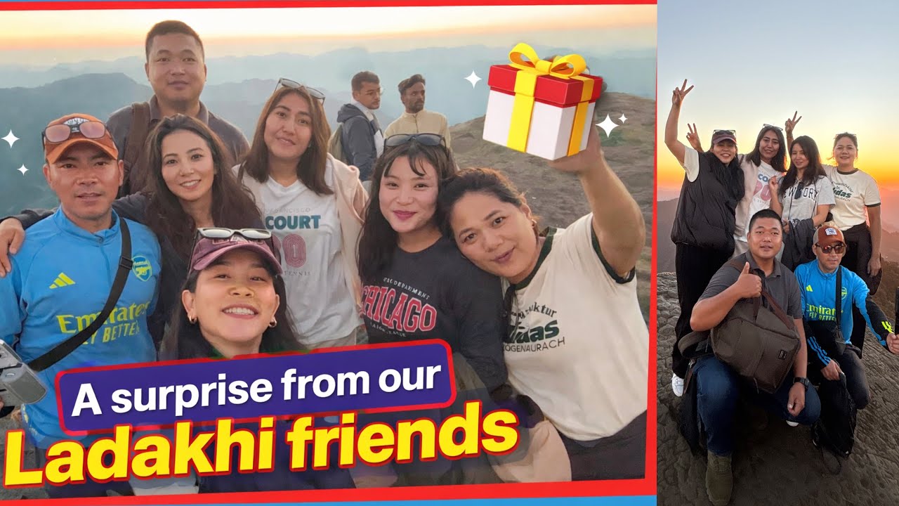 Kan Ladakhi ṭhiante an rawn zin- Reiek Sunset leh Miss Amanda 😄