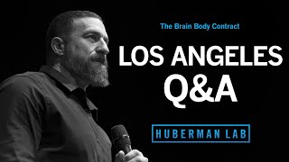 LIVE EVENT Q&A: Dr. Andrew Huberman Question & Answer in Los Angeles, CA