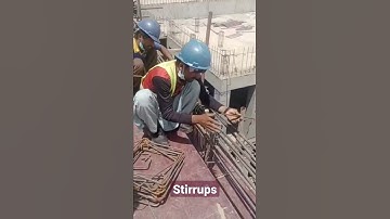 how to add stirrups in beams