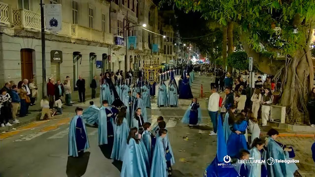 Retransmisión de la Procesión del Santo Entierro 2025 (Noche de Viernes Santo en Águilas)
