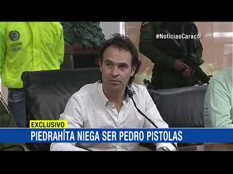 Pedro Pistolas' dio la cara y afirma ser víctima de un complot en su contra