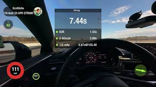 Audi S5 Draggy 1/4 mile