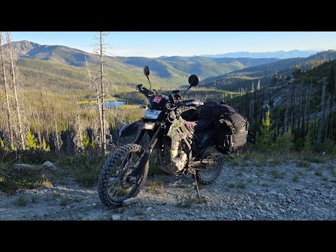 Solo Washington Backcountry Motocamping With The KLX 300