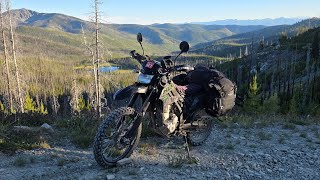 Solo Washington Backcountry Motocamping With The KLX 300