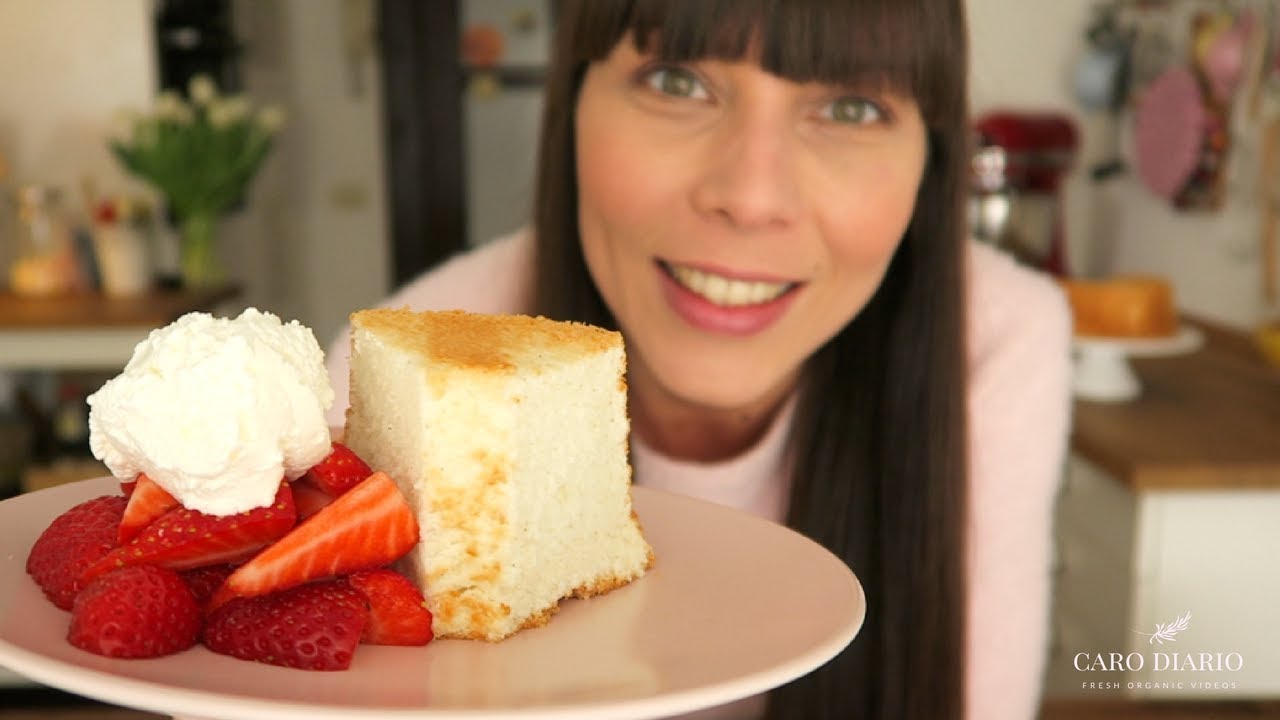 ANGEL FOOD CAKE: la torta senza grassi più soffice che c'è (lactose