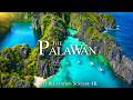 Palawan Beach 4K | Limestone Cliffs, Turquoise Water & White Sand | Piano Music