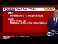 WEATHER: A wet & windy weekend compliments of a coastal storm