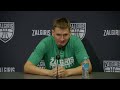 Virtus - Žalgiris | K.Maksvyčio ir E.Ulanovo priešrungtyninė spaudos konferencija