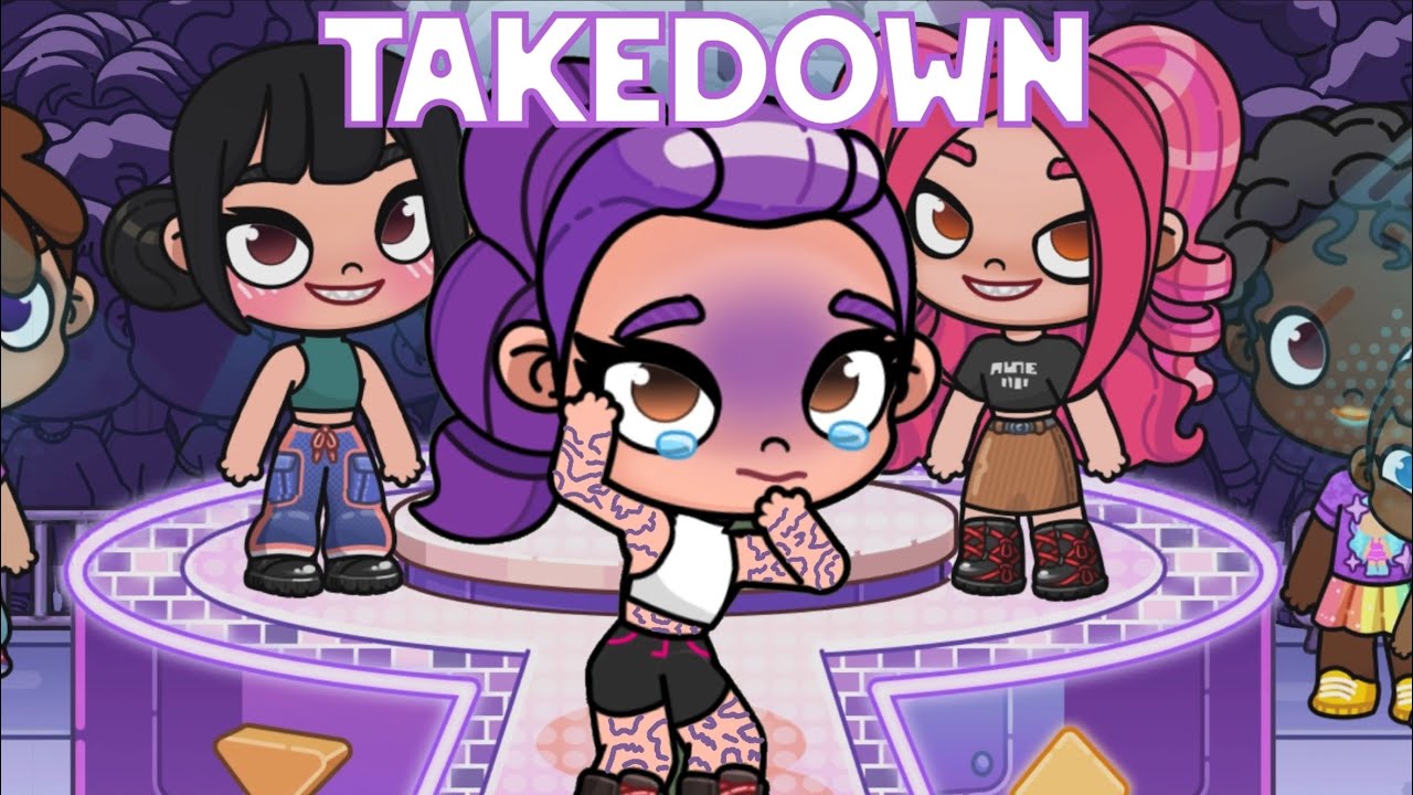 Takedown- Hutrixs in avatar world the Rumi is A demon and Mira and Zoey see it!