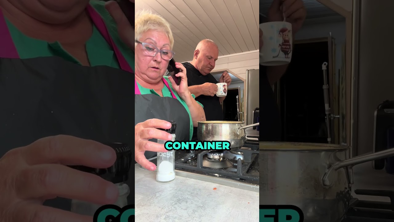 Grandma's Salty Prank Backfires! 😂🧂🍲 #shorts