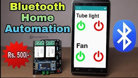 #65 Bluetooth Home Automation PCB  || PRROBOTICS