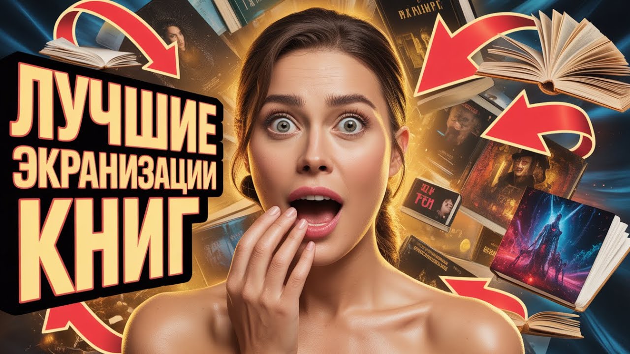 ЭТИ ЭКРАНИЗАЦИИ КНИГ ЛУЧШЕ ОРИГИНАЛА?! 😱