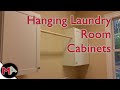 Hanging Laundry Room Cabinets