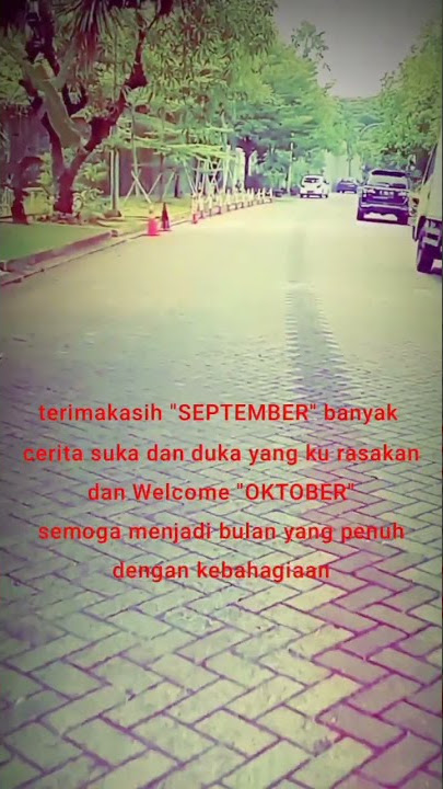 selamat tinggal SEPTEMBER,selamat datang OKTOBER.#waletelok7 #pik #ptnessteel