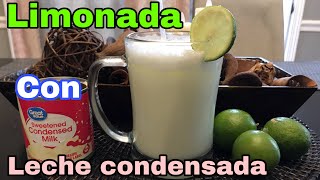 Limonada con LECHE CONDENSADA