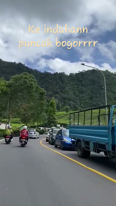 keindahan puncak bogor