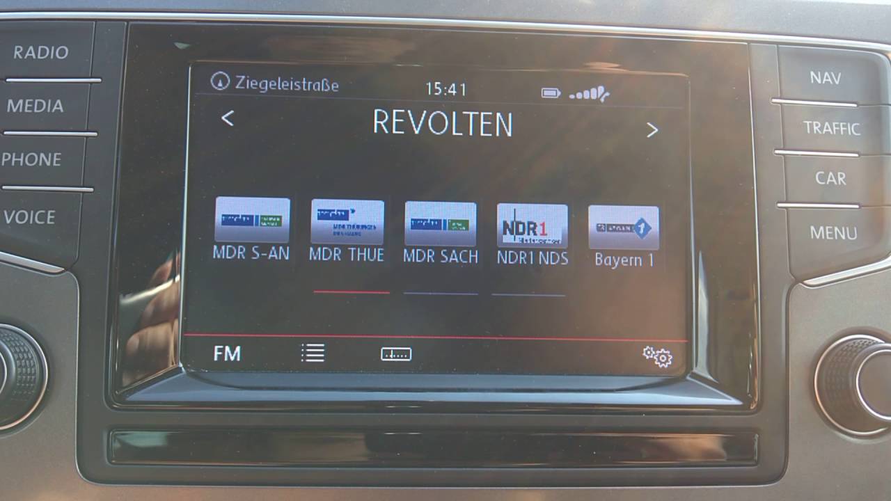 Testsignal Radio Revolten