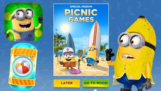 Minion Rush Special Mission Picnic Games Banana man minion gameplay ios android