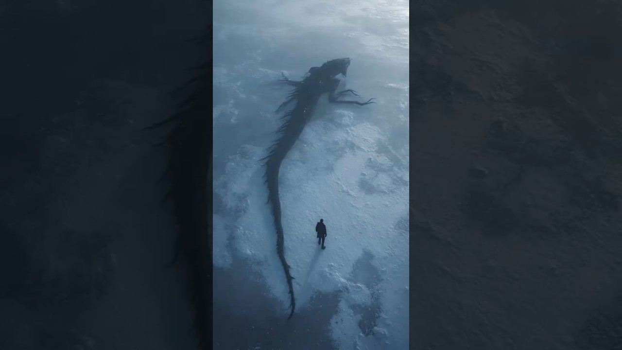 100-Foot Sea Creature Filmed Lurking Beneath Antarctic Ice