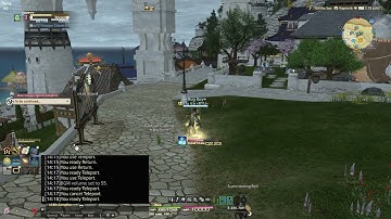Final Fantasy XIV  Golden Teleport