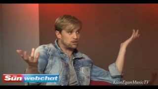 Kian Egan - WebChat with *The Sun* [March 17, 2014]