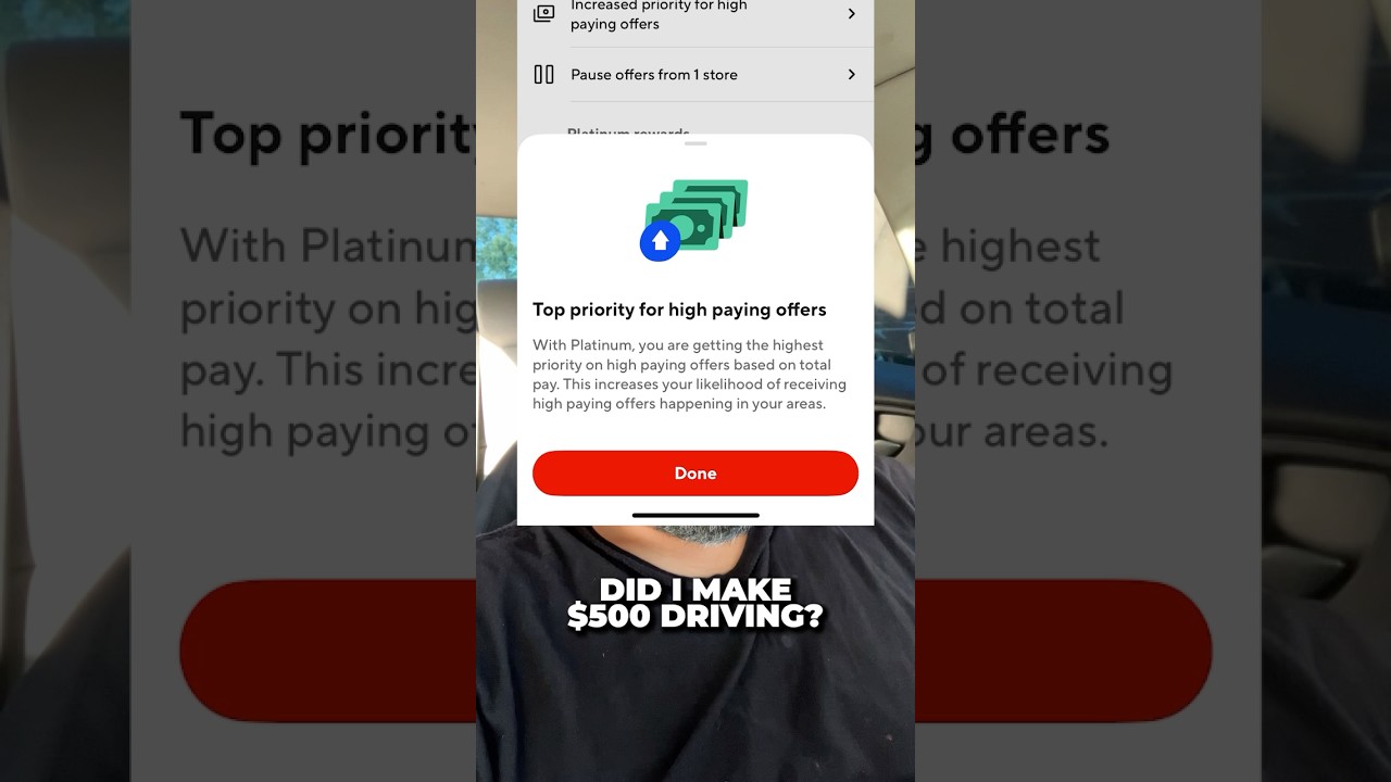 Did I make $500 a week driving for DoorDash?