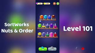 SortWorks Nuts & Order Level 101 Walkthrough | SortWorks Level 101 | Go Answer