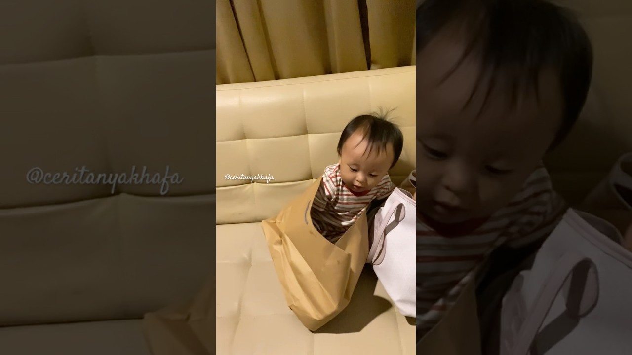 KHAFA SUKA MASUK TAS KOSONG?! 😁😂 SERU BANGET!