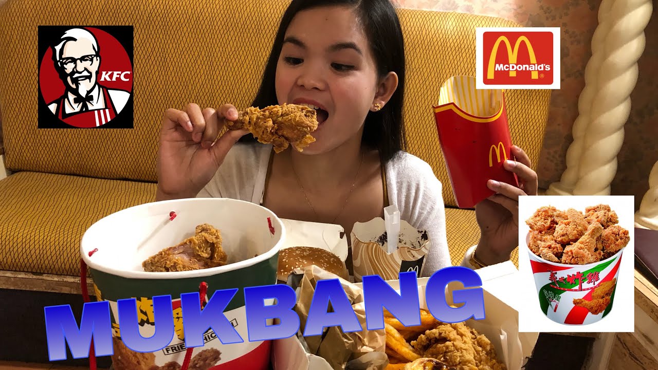 MUKBANG || KFC + MCDO + NAPOLI CHICKEN ( SAAN ANG MASARAP? ) - YouTube