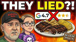 4.7 Stars on Google… But The Ribs Were Very Small Ro's Grille Athens Alabama Review