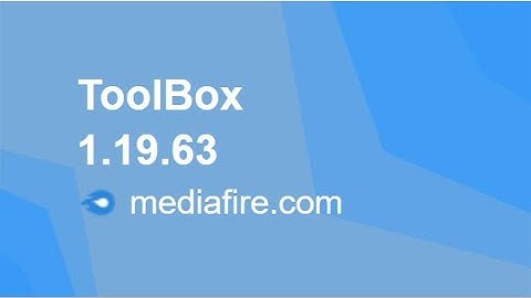 UPDATE TOOLBOX PREMIUM INFINITE TIME FOR MINECRAFT 1.19.63 TOOLBOX 1.19.63 PREMIUM RELEASED|FIXED
