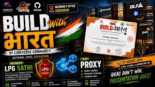 My First Hackathon Experience | Build With Bharat 2026 🚀#hype #top #hackathon #codeversecommunity
