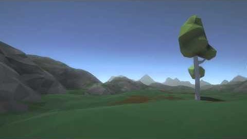 Procedural Low Poly World  Generation (Unity)
