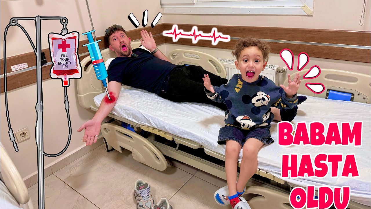 EYVAH BABAN HASTALANDI KUZEY !! DOKTOR İĞNE YAPTI !!