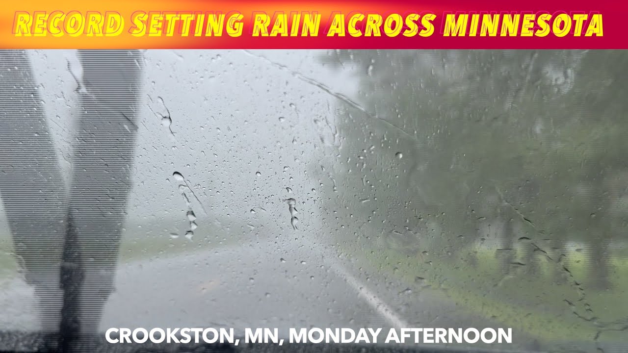 Record Setting Rainfall Across Minnesota!