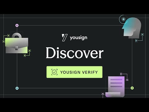 Discover Yousign Verify - video from Yousign