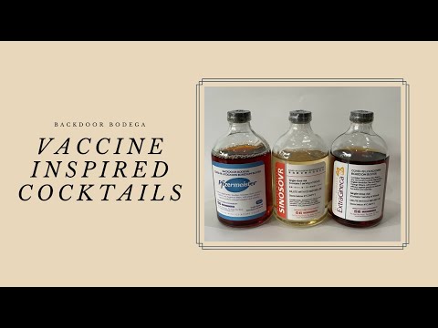 TRYING VACCINE INSPIRED COCKTAILS?!!! + mini vlog