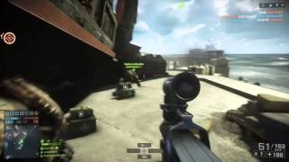 Battlefield 4 No Scope Chopper Kill