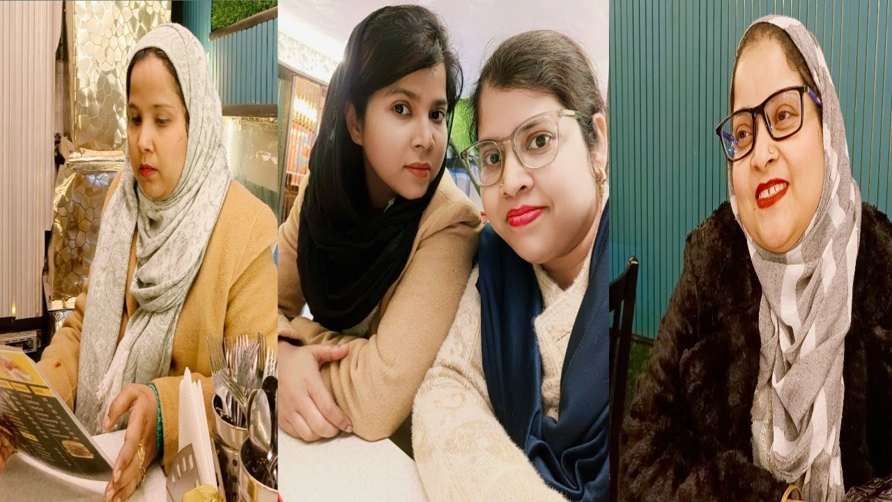 Ek Or Outing,With Khan Sister's ! Hum Chaaron behno me Ek Dagabaaz re ! Hamari Mena Badi Dagabaaz re